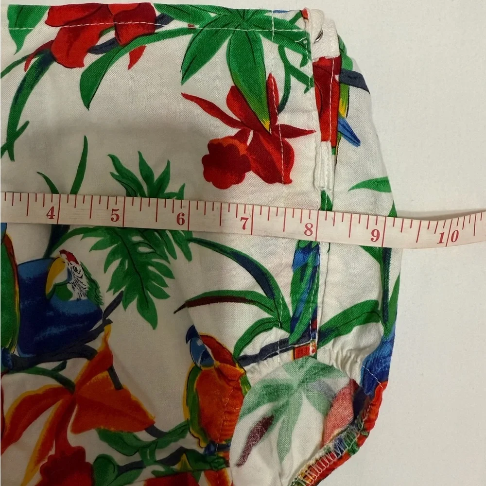 SEA URCHIN DESIGNS Unisex Baby Macaw Tropical Printed Diaper Cover Size‎ 12-18M